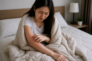 cuci springbed untuk mengatasi alergi akibat tungau dan debu pada springbed kotor yang tidak higienis