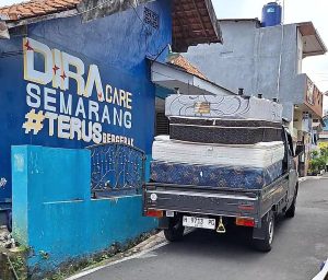 Gratis ambil antar cuci springbed Semarang