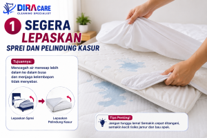 Segera Lepaskan Sprei dan Pelindung Kasur Springbed Basah