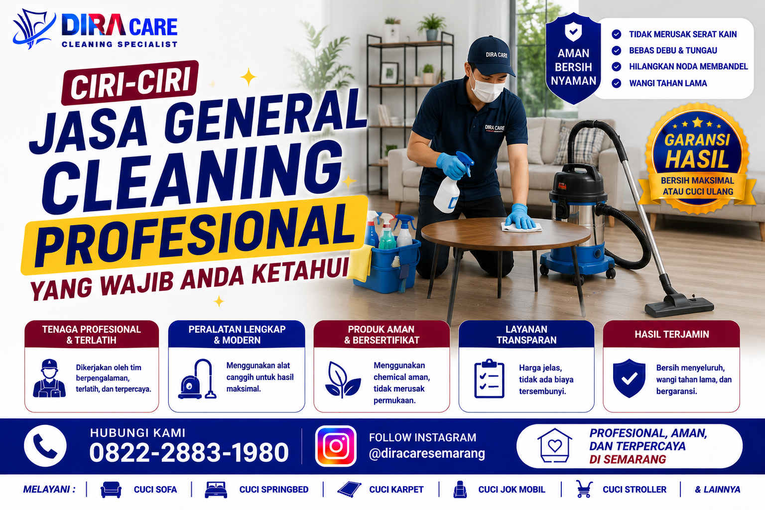Jasa General Cleaning Profesional